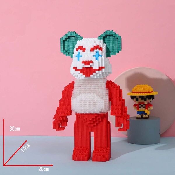 ベアブリック BEARBRICK Jocker 2100pcs LEGOレゴ互換