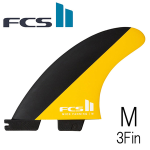 Fcs2 ミック ファニング パフォーマンスコア モデル Mサイズ 3フィン トライフィン FCS Fin MF Mick Funning TriFin Medium Mango