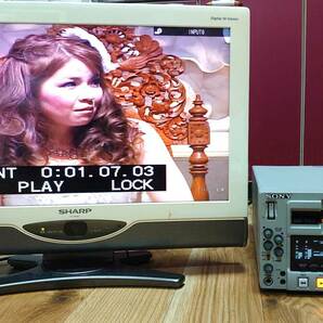 ★【中古/動作品 】★SONY DSR-1500A DIGITAL VIDEO CASSETTE RECORDER 業務用DVCAMレコーダー●現状品（ DRUM 00007 時間！)の画像5