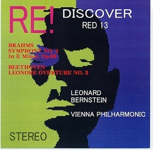 バーンスタイン：ブラームス交響曲第4番、ベートーヴェン・「レオノーレ」序曲、第3番、1980年代。