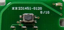 初期化済トヨタ純正スマートキー 6ボタン アルファード基盤番号231451-0120 007−AC0146 14FAE 新品電池サービス⑧_画像3