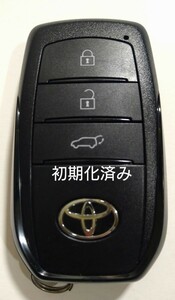 初期化済トヨタ純正スマートキー3ボタン ハリアー 基盤番号231451-3041 007-AH0195新品電池サービス⑧
