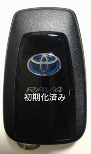 初期化済トヨタ純正 スマートキー3ボタンRAV4 基盤番号231451-0351 007-AD0027 14FAF 新品電池サービス⑥