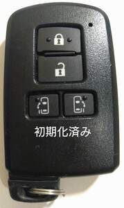 初期化済トヨタ純正 スマートキー4ボタンノア ヴォクシー 基盤番号281451-2150 001-A00733 14FAC-01 新品電池サービス⑮