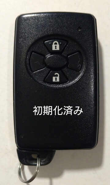 初期化済トヨタ純正 スマートキー 2ボタン ヴィッツ オーリス ルミオン 基盤番号271451-0500 新品電池サービス⑤