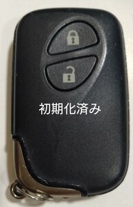 初期化済 トヨタ レクサス純正スマートキー2ボタン 基盤番号271451−5300 新品電池サービス⑫