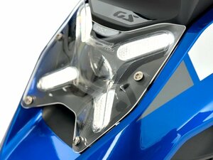 【国内在庫】WRS ダブリューアールエス ヘッドライト用プロテクターレンズ クリア シールド BMW R 1300 GS '23-24 ★