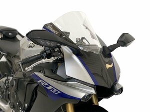 【国内在庫】WRS ダブリューアールエス ウインドスクリーン レース用ハイタイプ シールド クリア YAMAHA YZF-R1 / R1M '15-19 ヤマハ ★