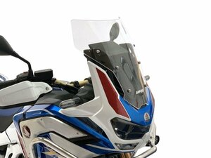 【国内在庫】WRS ダブリューアールエス ウインドスクリーン ミドルタイプ シールド クリア CRF1100L AFRICA TWIN ADVENTURE SPORTS '20-23