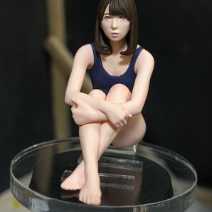 塗装済み 完成品 あおいれな 1/20 Naked Angel マックスファクトリー プラマックス PLAMAX プラモデル リアルフィギュア Rena Aoi 水着の画像7