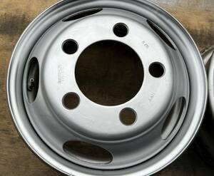 三菱 ふそう　 キャンター　 2トン 3トン TOPY DUA 17.5×5.25 115-8 TC 5穴 スチールホイール　　再塗装　1本