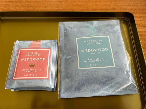 Wedgwood ドリップコーヒーとお茶