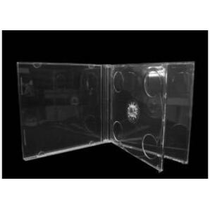 CDケース / 2枚収納 / 10mm / 透明、計約200枚セット/大量、ダブル、マキシ・シングルCDケース / 1枚収納 / 7mm / 透明 / 約100枚の画像1