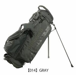 グレー新品未使用 送料込み BRIEFING GOLF ブリーフィングゴルフ CR-4 #02 キャディバッグ XP WOLF GRAY グレー BRG223D24定価82,500円