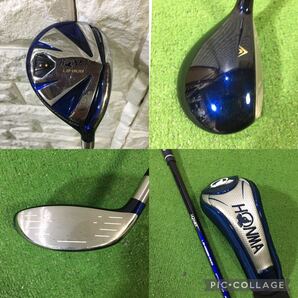 超豪華☆ホンマ HONMA TW XP-1 LB-808等 男性用ゴルフクラブセット フォーティーン製 3点式キャディバッグ付の画像5