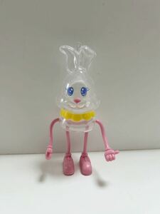  rare! e-s ta- rabbit rabbit clear Ben double figure candy case Ame toy 