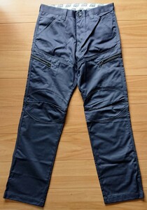 未使用Dickiesワーク パンツ W79 L83 M程 ダブルニー 灰グレー 作業服31整備ガーデニング車両30PT01FILSONチノパン32Carhartt作業服46JAWIN