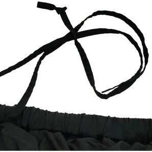 UNITED ARROWS /ユナイテッドアローズ ティアード マキシ丈 ロングスカート ブラック 38サイズ 薄手 ウエストゴム I-3792の画像5