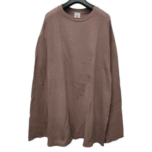 6(ROKU) BEAUTY & YOUTH UNITED ARROWS メンズ 長袖カットソー ロンT コットン100% うす紫 フリーサイズ I-3826