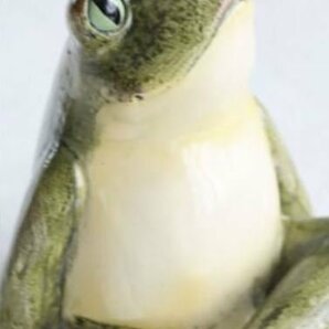 輸入雑貨 クールフロッグ ベポ コベントガーデン CoventGarden カエル 蛙 置物 オブジェ フレンチ シャビー アンティーク TW-12の画像3