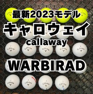 7 最新2023モデル キャロウェイ WARBIRAD 24球 ロストボール