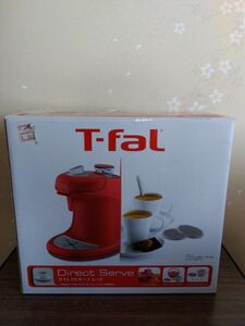 新品未使用　T-fal ティファール コーヒーメーカー ダイレクトサーブ レッド