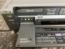 一部動作確認済み SONY ソニー 高画質Hi8/S-VHSプレーヤー WV-SW1 現状品_画像5