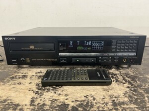  sound out has confirmed!SONY CDP-990 CD player sale at that time price 49,800 jpy 1989 year sale remote control attaching audio equipment Sony sound equipment 