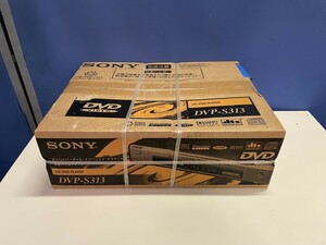 【デッドストック】 SONY ソニー DVP-S313 CD DVD VIDEO CDプレーヤー