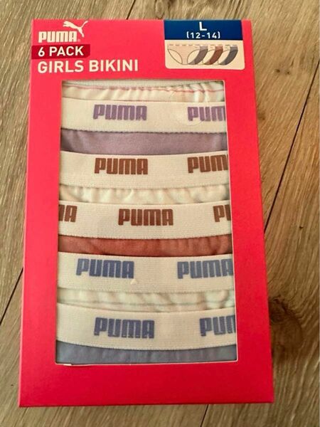 プーマ PUMA 女の子パンツ 6枚セット！Lサイズ