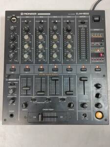 ☆Pioneer PREAMP DJ MIXER DJM-500 4ch パイオニア アンプ DJミキサー 音響機器 オーディオ機材 通電確認済み！100サイズ発送