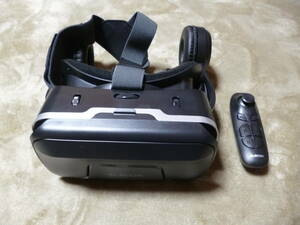  б/у наушники в одном корпусе VR защитные очки дистанционный пульт комплект смартфон 4.8~7.0 дюймовый соответствует Elecom VRG-XEHR01BK