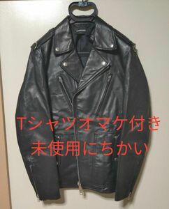 ダイエットブッチャー スリムスキン ダブル レザー ライダース ジャケット