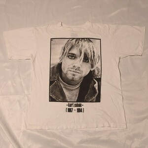 USA製 NIRVANA 追悼 ニルヴァーナ Ｔシャツ Kurt Cobain sonic youth Pink Floyd METALLICA hiphop TEE Oasis オアシス Marilyn Manson