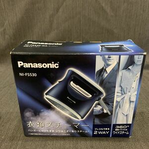 Panasonic パナソニック 衣類スチーマー NI-FS530 ダークブルー スチームアイロン ハンディアイロン ゆ