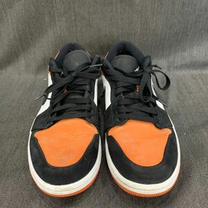 NIKE ナイキ 553558-128 28.5センチNike Air Jordan 1 Low Shattered Backboard エアジョーダン メンズスニーカー ゆ