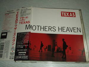 国内盤で帯付きプロモCD★TEXAS★テキサス★マザーズ・ヘヴン★程度良好で送料無料！！！