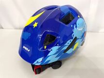 新品■REV 自転車用 子供 ヘルメット 幼児用 2歳-５歳 安全 通園 キッズ用★ くじら _画像2