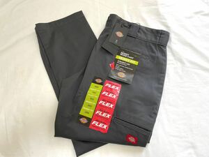 Dickies ディッキーズ ブラックパンツ グレー スキニー ワークパンツ 32×32 