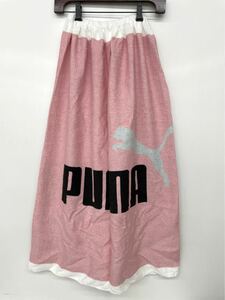 PUMA Puma wrap towel 86×120 pink pool sea activity * largish logo design 