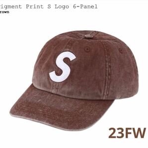 Supreme Pigment Print S Logo 6-Panel