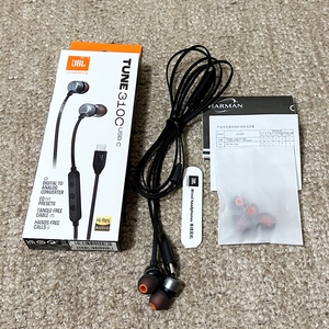 【超美品】 JBL TUNE 310C USB-C DAC内蔵 イヤホン 【保証有】