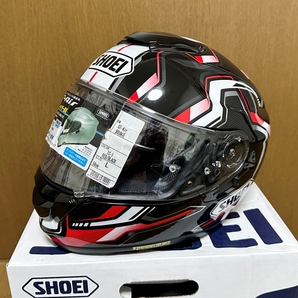 【超美品】SHOEI GT-Air BOUNCE TC-1 Lサイズ バウンス RED/BLACK ヘルメットの画像1