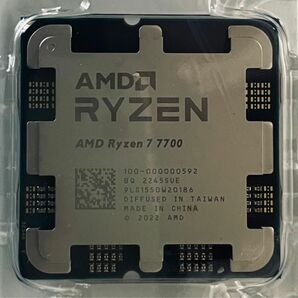 【新品バルク品】AMD RYZEN 7 7700 8C/16T AM5 CPU