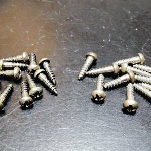 ☆KLUSON Peg Screws for Fender 1950s 酷似品☆7本セット☆同型のヴィンテージスクリュー☆デッドストック品 kpsfa09の画像5