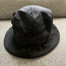 ★LANVAN 帽子★ランバン　ハット　黒色　ブラック　サイズS〜SS（56〜54.5cm）　女性用_画像2