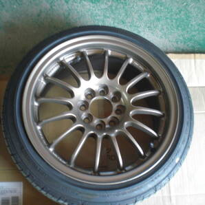 レーシングハート 鍛造ホイール ６．５Ｊ×１５ ２本 ７Ｊ×１５ ２本 １６５／５０Ｒ１５ セットの画像5