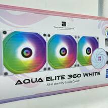 【未開封】Thermalright AQUA ELITE 360 WHITE ARGB 水冷CPUクーラー /Y20407-A1_画像1