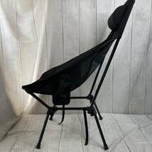 【2個セット】DesertFox アウトドア チェア 折りたたみ キャンプ 椅子 軽量 枕付き ハイバック （ブラック×ブラック）/Y20674-K3_画像6