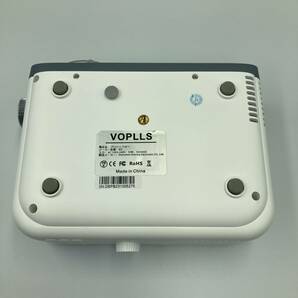 【通電確認済み】VOPLLS プロジェクター 小型 10000lm ホームプロジェクター 1080PフルHD対応 210"大画面 50%ズーム機能/Y14397-N1 の画像7